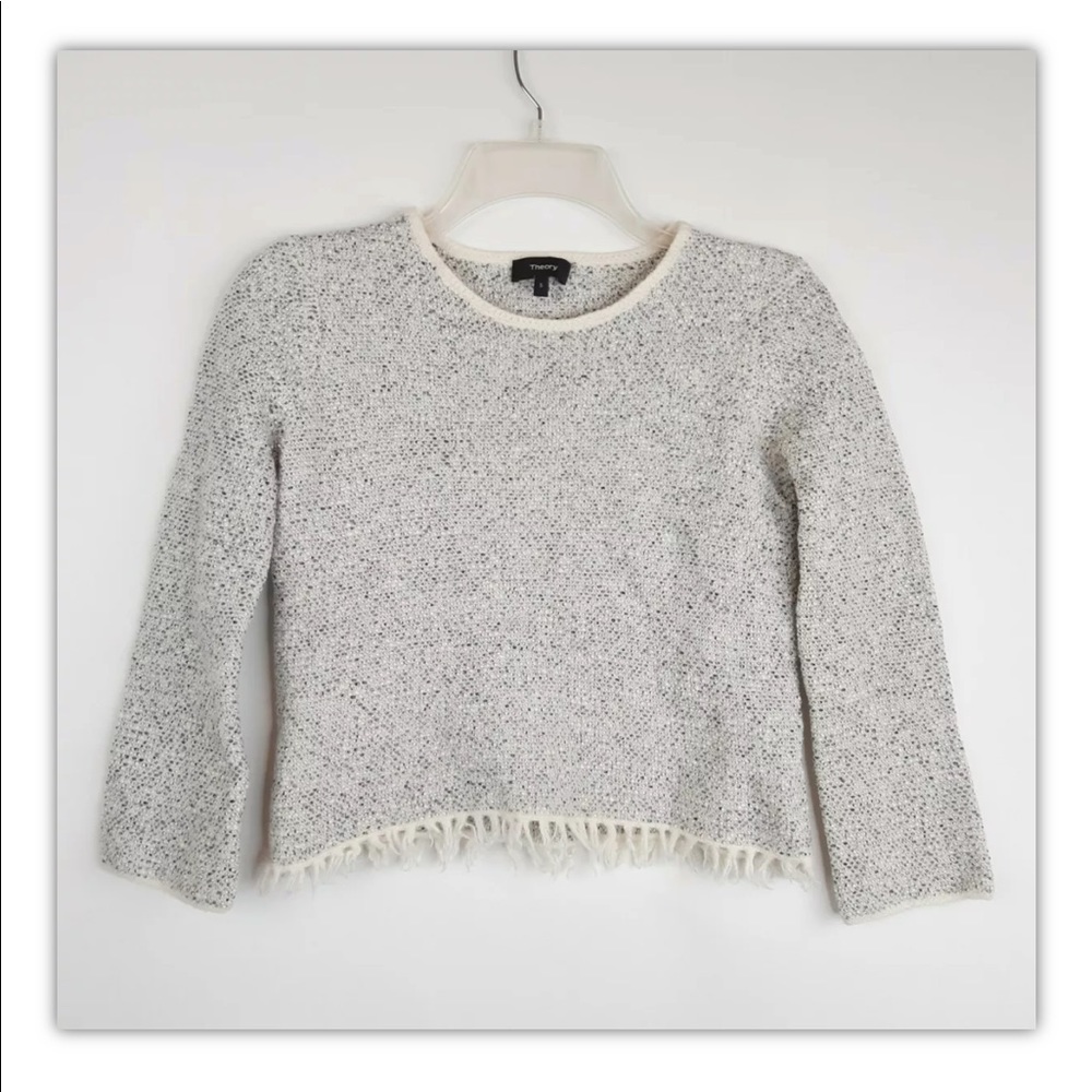 THEORY Wool Blend Top XS Cropped very small!